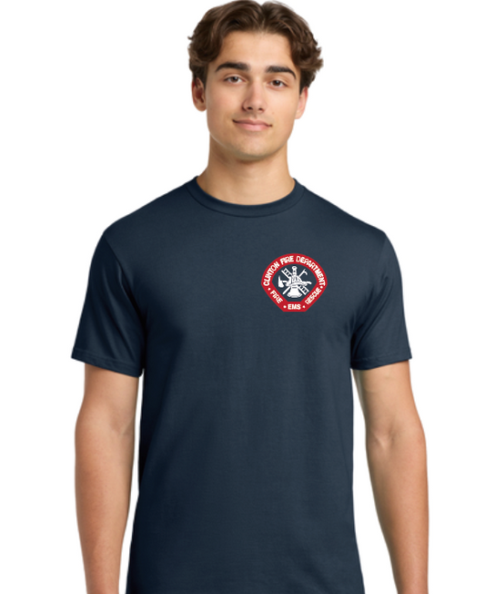 Clinton Fire Department Glidan Hammer Tshirt