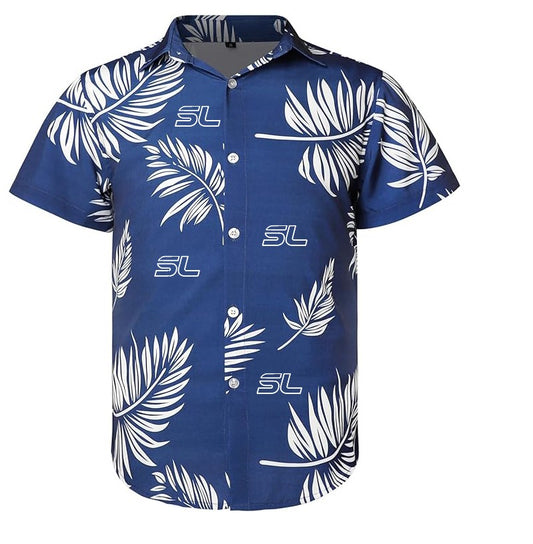Blue SL Hawaiian Shirt